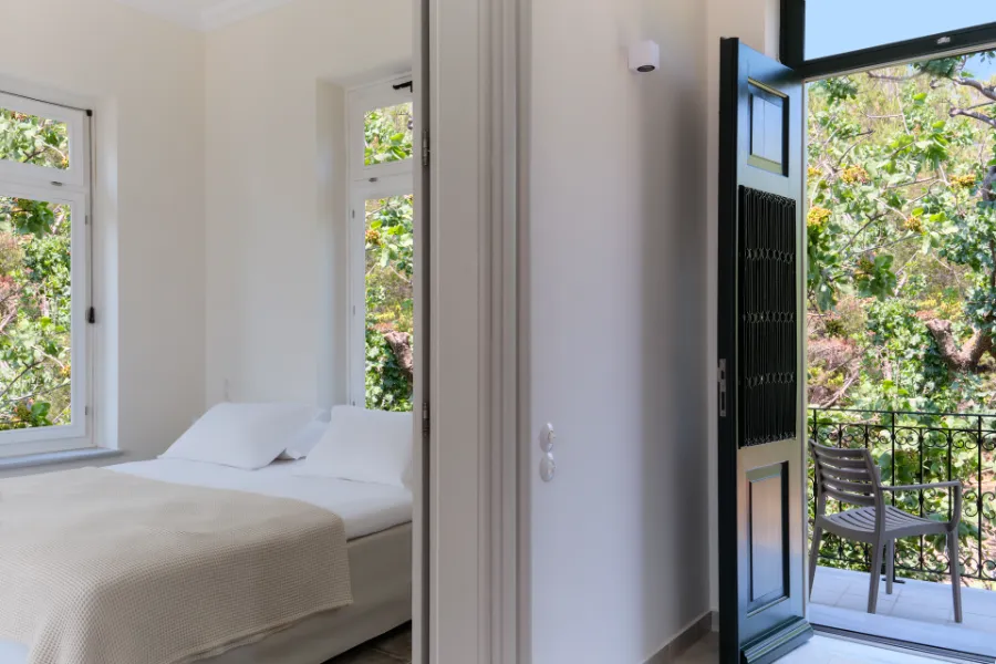 Bedroom 1 — Overview — Villa Notos Lesvos