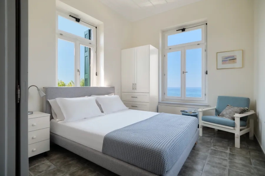 Second Bedroom — Villa Notos Lesvos