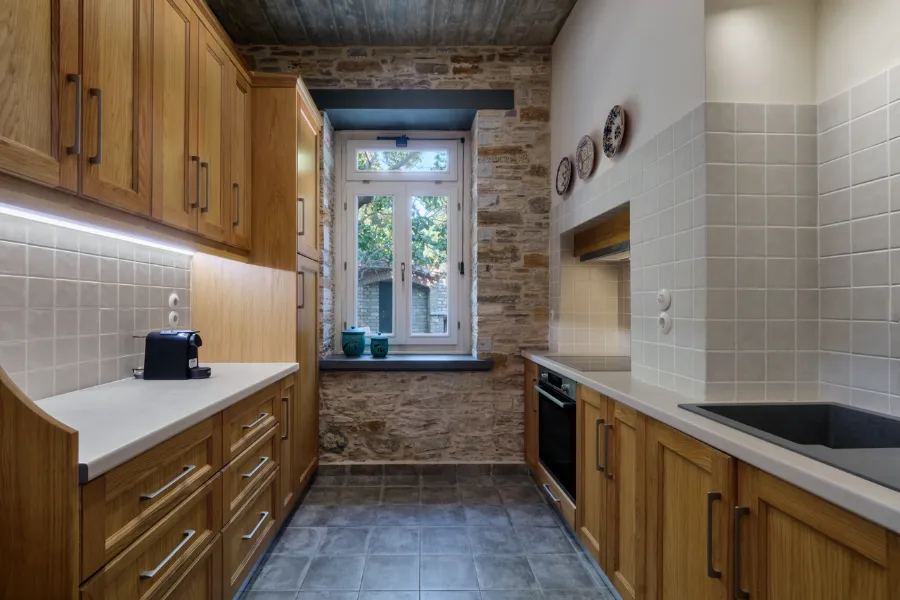 Fully Equipped Kitchen — Villa Notos Lesvos