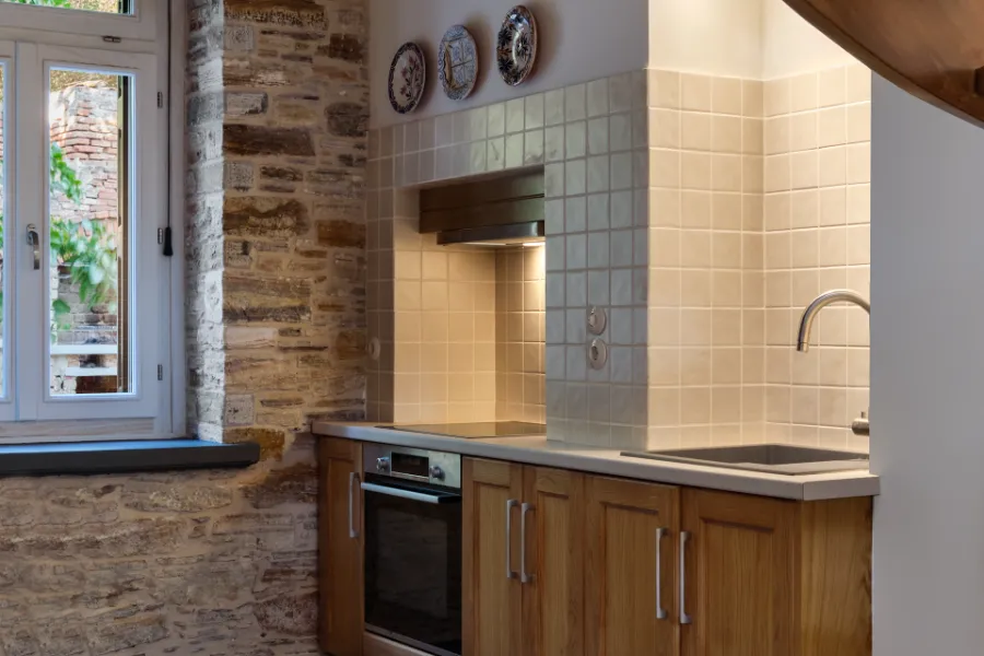 Kitchen Details — Villa Notos Lesvos