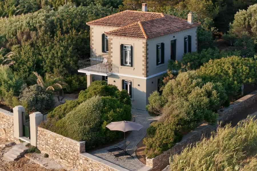 Coastal Approach — Villa Notos Lesvos