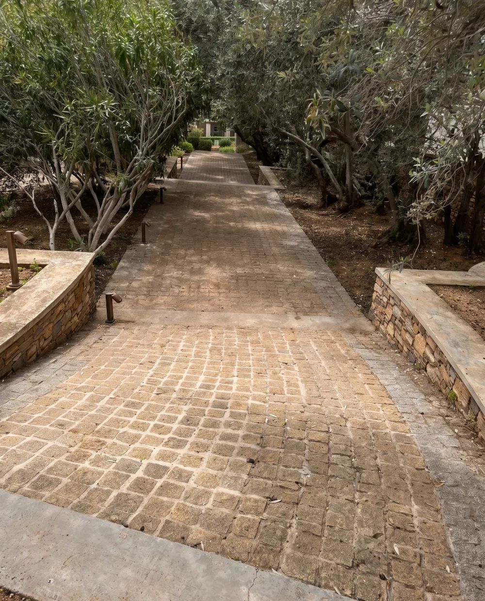Villa Notos — entrance pathway